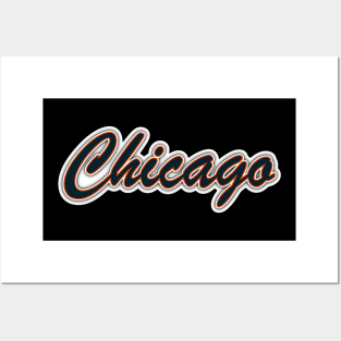 Football Fan of Chicago Posters and Art